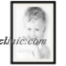 ArtToFrames 22" x 32" Satin Black Wood Picture Frame, PlexiGlass, 20" X 30" View   202403408373